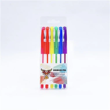 قلم جل ملون نيون