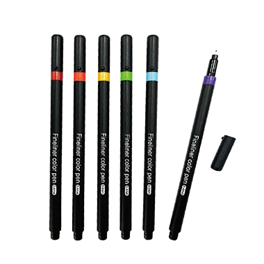 قلم فاينلاينر ملون